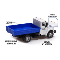 Грузовик металлический &laquo;ЗИЛ &laquo;Бортовой&raquo;, инерция, масштаб 1:43