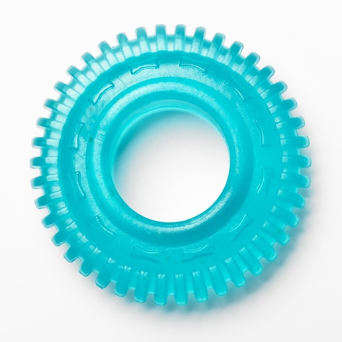 Игрушка для собак жевательная светящаяся в темноте &laquo;Шина&raquo;, 7 х 7 см