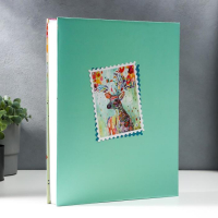 Фотоальбом на 400 фото 10х15 "Красочный олень" Фотоальбом на 400 фото 10х15 "Красочный олень"