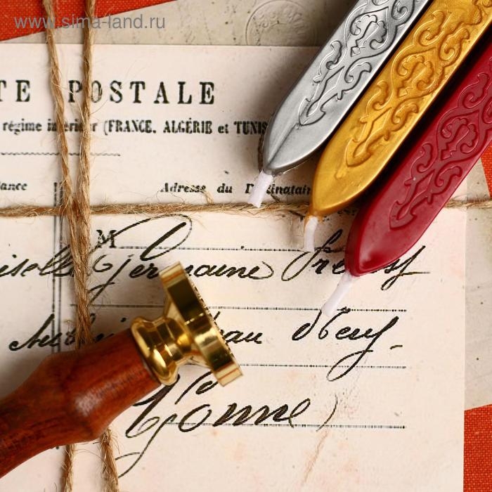 Сургучная печать &laquo;Снежинка&raquo;, 10 х 16 см