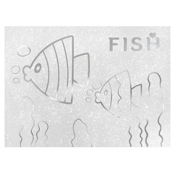 Бумага цветная самоклеящаяся, раскраска, А4, 6 листов, 1 цвет, с блёстками, односторонняя, в пакете, 80 г/м&sup2;, Смешарики