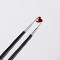 Заклёпки для ногтей, объёмные, 12 ячеек, цвет чёрный/розовый/красный Заклёпки для ногтей, объёмные, 12 ячеек, цвет чёрный/розовый/красный