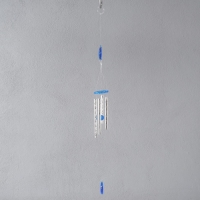 Музыка ветра пластик "Месяц" 4 трубки   40 см