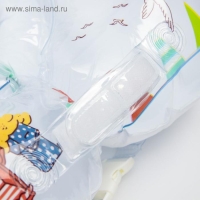 Круг для плавания на шею Robby, «Пираты», надувной, с ручками, цвет белый Круг для плавания на шею Robby, «Пираты», надувной, с ручками, цвет белый