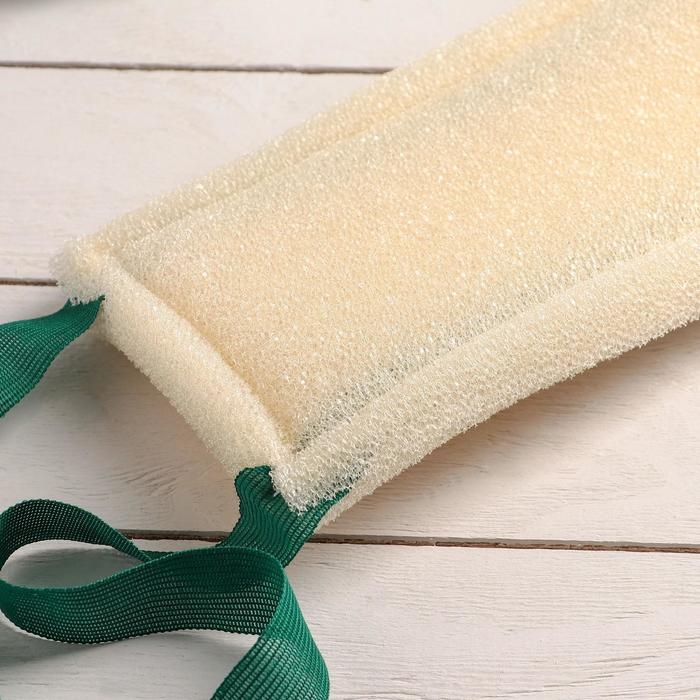 Губка для тела жёсткая «Шахтёрская», 36,5×11,5 см, цвет МИКС Губка для тела жёсткая «Шахтёрская», 36,5×11,5 см, цвет МИКС