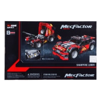 Конструктор техно &laquo;Спорткар&raquo;, 1051 деталь, 2 варианта сборки