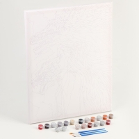 Картина по номерам на холсте с подрамником &laquo;Хозяйка драконов&raquo;, 40 х 50 см