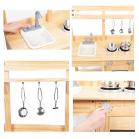 Детский игровой набор &laquo;Кухонька&raquo; 31 &times; 65,5 &times; 91 см