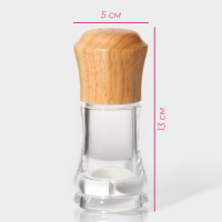 Набор мельниц для специй Доляна, 2 предмета, 10&times;5&times;13 см