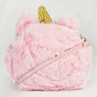 Сумка детская для девочки "Единорог", на молнии, цвет розовый Сумка детская для девочки "Единорог", на молнии, цвет розовый