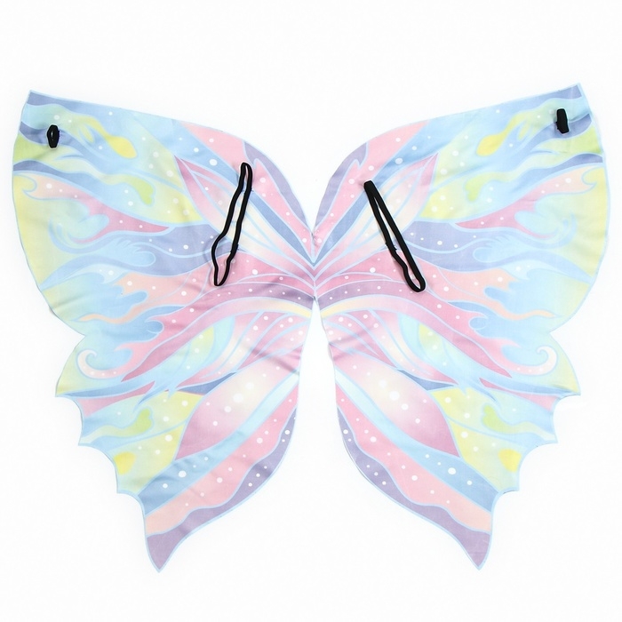 Карнавальные крылья на резинках &laquo;Чудесная фея&raquo;, 80 &times; 100 см