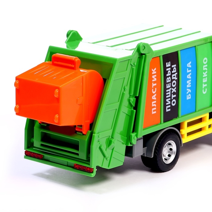 Машинка - мусоровоз «ГАЗОН NEXT» 22 см, инерция, свет, звук Машинка - мусоровоз «ГАЗОН NEXT» 22 см, инерция, свет, звук