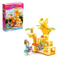 Конструктор Розовая мечта &laquo;Кошачий домик&raquo;, 81 деталь