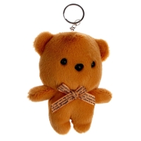 Мягкая игрушка-брелок «Мишутка с бантом», цвета МИКС Мягкая игрушка-брелок «Мишутка с бантом», цвета МИКС