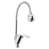 Смеситель для кухни ZEIN Z66350352, гибкий излив, картридж 40 мм, двухрежимный аэратор, хром Смеситель для кухни ZEIN Z66350352, гибкий излив, картридж 40 мм, двухрежимный аэратор, хром