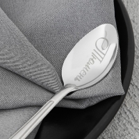 Ложка с гравировкой на открытке &laquo;Тюмень&raquo;, 3 х 14 см