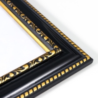 Фоторамка пластик 21х30 см 789 черный (25/750)