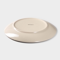 Тарелка керамическая обеденная &laquo;Искушение&raquo;, d=22 см, цвет розовый