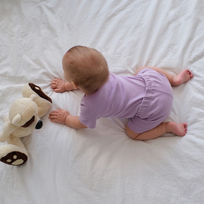 Комплект детский (боди, шорты) MINAKU, цвет сиреневый, рост 80-86 см