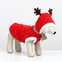 Новый год. Костюм "Новогодний с рожками", размер XL (ДС 40, ОГ 50 см) Новый год. Костюм "Новогодний с рожками", размер XL (ДС 40, ОГ 50 см)