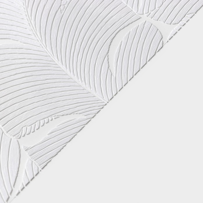 Салфетки сервировочные на стол &laquo;Мираж&raquo;, 4 шт, 30&times;45 см, цвет белый