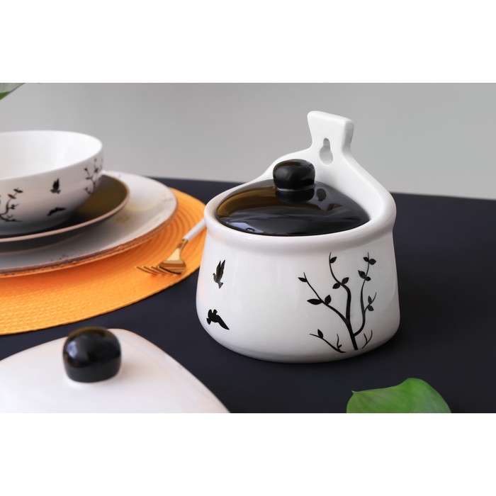 Солонка Доляна &laquo;Весенний вечер&raquo;, 600 мл, 14&times;10&times;14 см