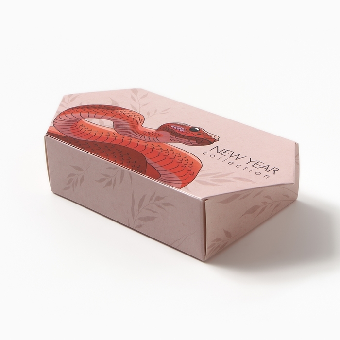 Новый год. Символ года. Змея. Полотенце махровое Этель Новый год. Символ года. Змея. Полотенце махровое Этель "Розовая змея" 30х30 см, 100% хл, 340 г/м2