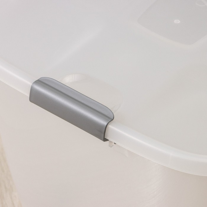 Бокс универсальный, на колёсиках, 46 л, 60&times;40&times;29 см, цвет МИКС