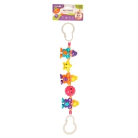 Растяжка на коляску/кроватку «Человечки», 3 игрушки, Крошка Я Растяжка на коляску/кроватку «Человечки», 3 игрушки, Крошка Я