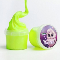 Слайм &laquo;Стекло&raquo;, серия Butter, жёлтый цвет, 75 г