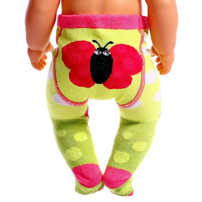 Одежда для пупса &laquo;Бабочка&raquo;, колготки с носочками