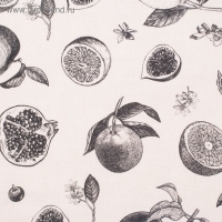 Скатерть Этель Healthy life 110х147 см, 100% хлопок, репс 210 г/м2 Скатерть Этель Healthy life 110х147 см, 100% хлопок, репс 210 г/м2