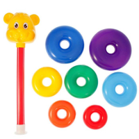 Пирамидка 7 колец &laquo;Мишка&raquo;