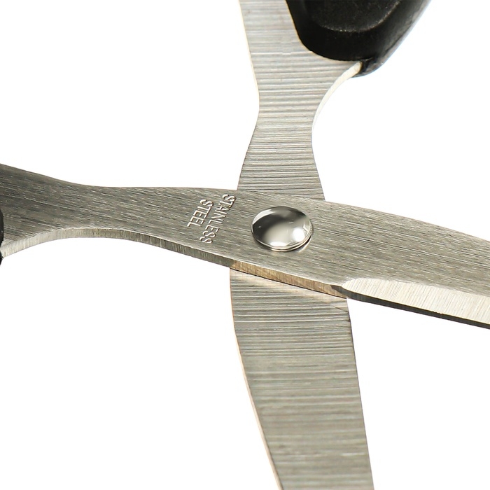 Ножницы канцелярские 17,4см Офис пластиковые ручки, европодвес Ножницы канцелярские 17,4см Офис пластиковые ручки, европодвес