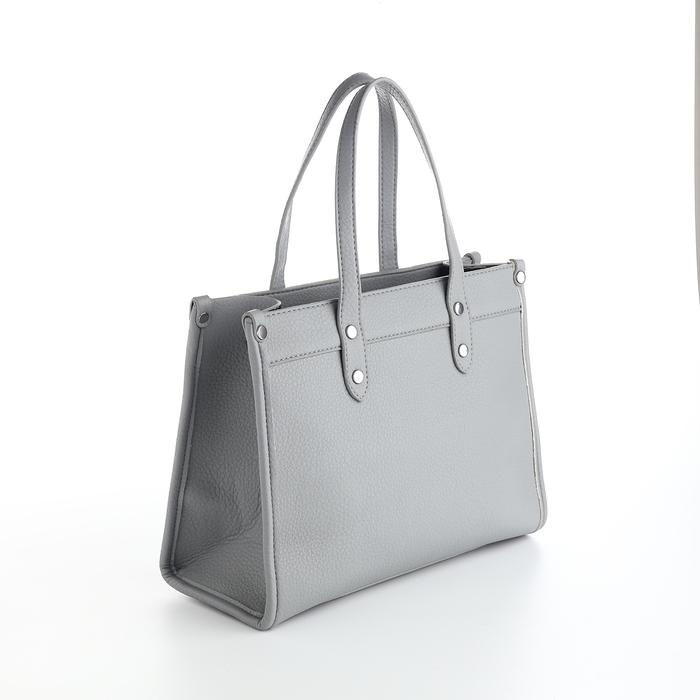 Сумка женская на молнии, TEXTURA, средний размер, цвет серый Сумка женская на молнии, TEXTURA, средний размер, цвет серый