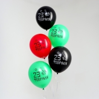 Воздушный шар латексный 12" «23 Февраля», пиксели, 50 шт. Воздушный шар латексный 12" «23 Февраля», пиксели, 50 шт.