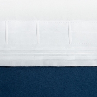 Штора портьерная Этель 145*265 см, цв.темно-синий, пл. 240 г/м2, 100 п/э Штора портьерная Этель 145*265 см, цв.темно-синий, пл. 240 г/м2, 100 п/э