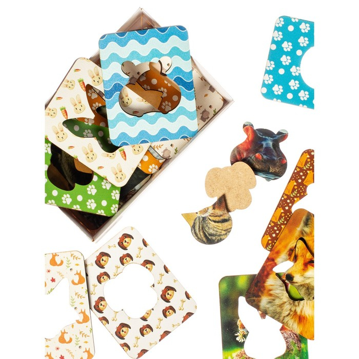 Доски Сегена &laquo;Животные&raquo;, набор 18 шт.