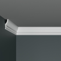 Потолочный плинтус для натяжных потолков P-60 20х60х2000мм Потолочный плинтус для натяжных потолков P-60 20х60х2000мм