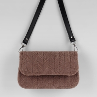 Канва-основа для вышивания сумки, пластиковая, 47 &times; 45 см, 2 &times; 2 мм, цвет белый