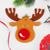 Набор для творчества - создай ёлочное украшение из фетра &laquo;Милый олень&raquo;