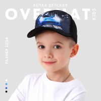 Кепка детская для мальчика &laquo;Тачка с флагом&raquo;, р-р. 52-54, 5-7 лет