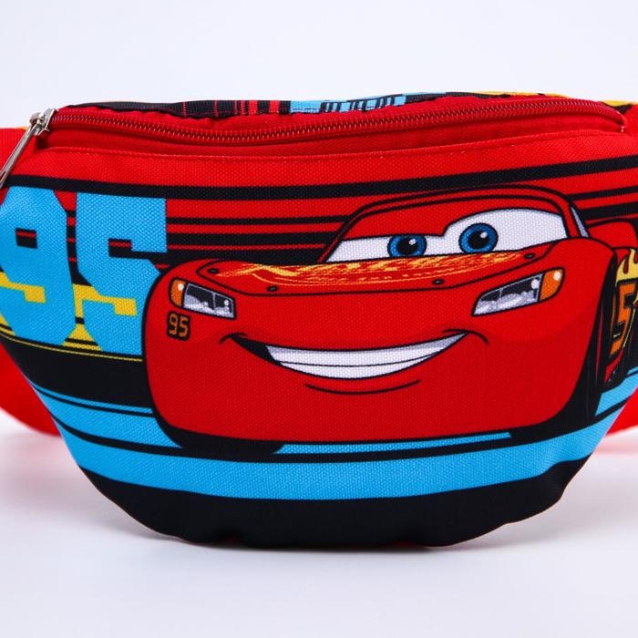 Сумка поясная детская, 25х6х13 см, Тачки Сумка поясная детская, 25х6х13 см, Тачки