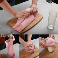 Мешок для замешивания теста Доляна &laquo;Бронк&raquo;, 35&times;22 см, цвет белый