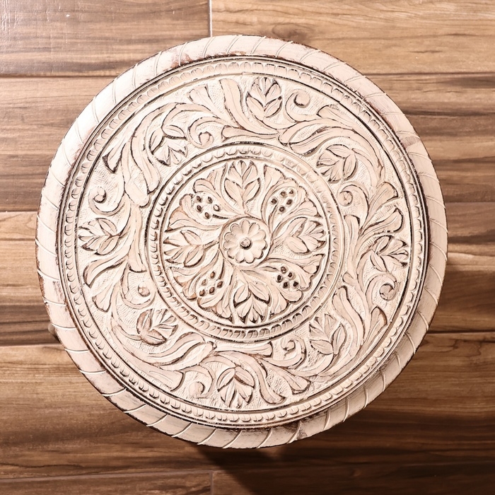 Столик кофейный 45х45х50 см, манговое дерево