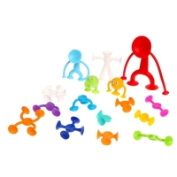 Конструктор &laquo;Забавные присоски&raquo;, 64 детали