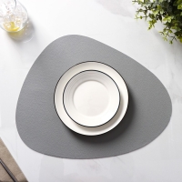 Набор салфеток сервировочных на стол Magistro &laquo;Тэм&raquo;, 44&times;35 см, 4 шт, цвет серый