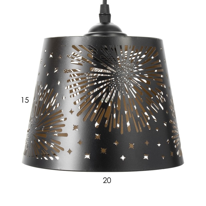 Светильник BayerLux Светильник BayerLux "Феерия" 3хЕ27 40Вт черный 40х40х20-90см