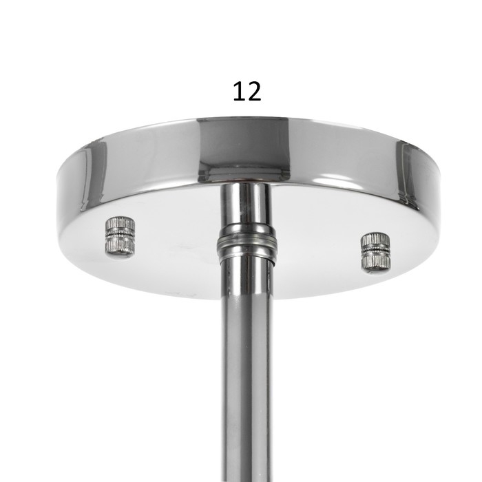 Люстра "Миранда" 3хЕ27 40Вт хром 59х59х26см BayerLux