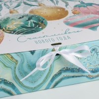 Коробка подарочная новогодняя складная &laquo;Волшебство&raquo;, 31 х 24.5 х 8 см, Новый год